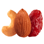 Combos de snacks Riquísima - frutos secos y frutas deshidratadas